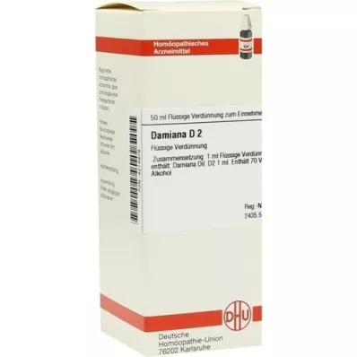 DAMIANA D 2 Verdunning, 50 ml