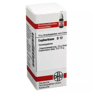 EUPHORBIUM D 12 kugler, 10 g EUPHORBIUM D 12 kugler, 10 g