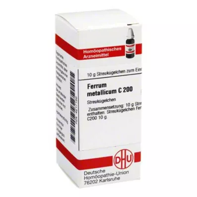 FERRUM METALLICUM C 200 bolletjes, 10 g