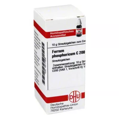 FERRUM PHOSPHORICUM C 200 bolletjes, 10 g FERRUM PHOSPHORICUM C 200 bolletjes, 10 g