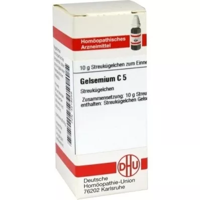 GELSEMIUM C 5 bolletjes, 10 g