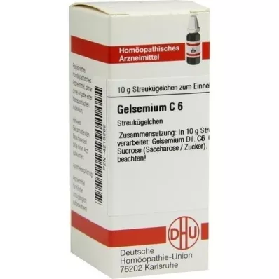 GELSEMIUM C 6 bolletjes, 10 g