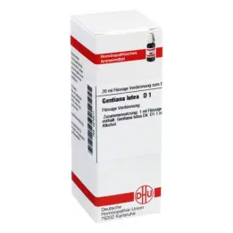 GENTIANA LUTEA D 1 Verdunning, 20 ml