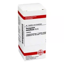 GERMANIUM METALLICUM D 6 tabletten, 80 stuks