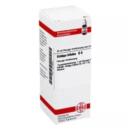 GINKGO BILOBA D 6 Verdunning, 20 ml
