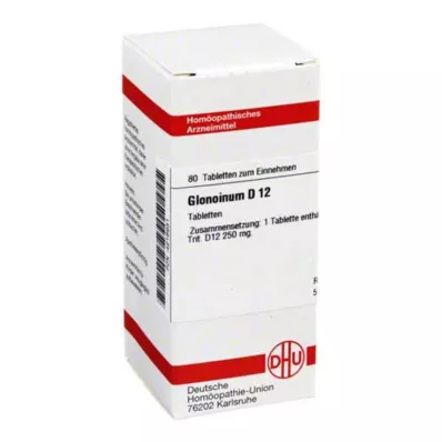 GLONOINUM D 12 tabletten, 80 stuks