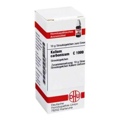 KALIUM CARBONICUM C 1000 bolletjes, 10 g