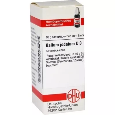 KALIUM JODATUM D 3 bolletjes, 10 g