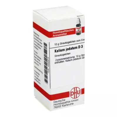 KALIUM JODATUM D 3 bolletjes, 10 g KALIUM JODATUM D 3 bolletjes, 10 g