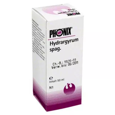 PHÖNIX HYDRARGYRUM spag.mengsel, 50 ml