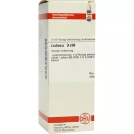 LACHESIS D 200 Verdunning, 50 ml