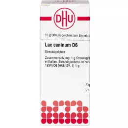 LAC CANINUM D 6 bolletjes, 10 g