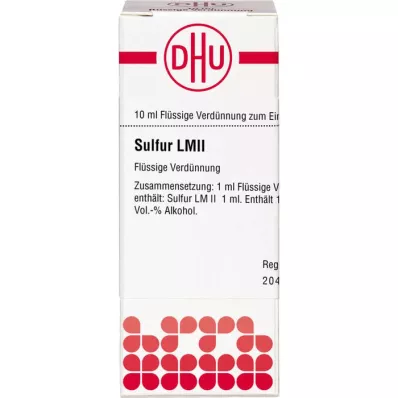 SULFUR LM II Verdunning, 10 ml