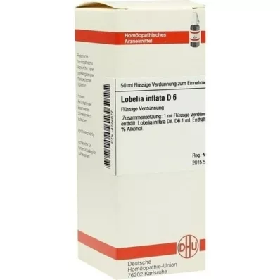 LOBELIA INFLATA D 6 Verdunning, 50 ml