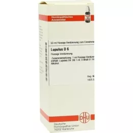 LUPULUS D 6 Verdunning, 50 ml