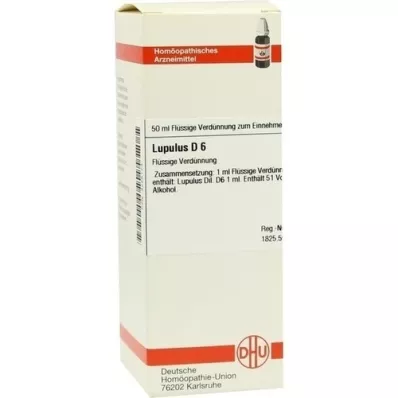 LUPULUS D 6 Verdunning, 50 ml