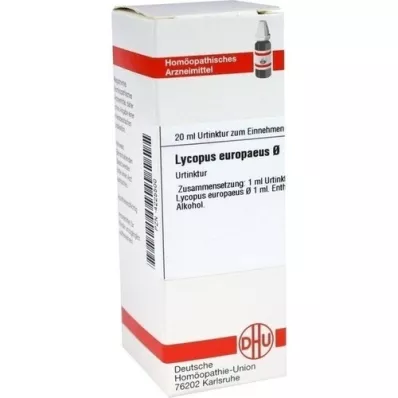 LYCOPUS EUROPAEUS moedertinctuur, 20 ml