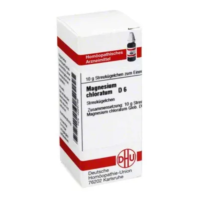 MAGNESIUM CHLORATUM D 6 bolletjes, 10 g MAGNESIUM CHLORATUM D 6 bolletjes, 10 g