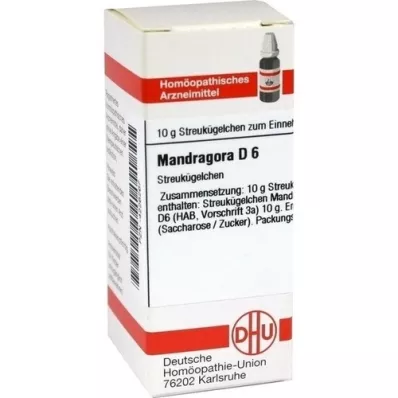 MANDRAGORA D 6 bolletjes, 10 g