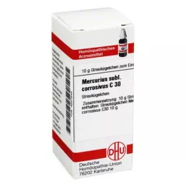 MERCURIUS SUBLIMATUS corrosivus C 30 bolletjes, 10 g