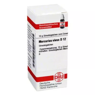 MERCURIUS VIVUS D 12 bolletjes, 10 g MERCURIUS VIVUS D 12 bolletjes, 10 g