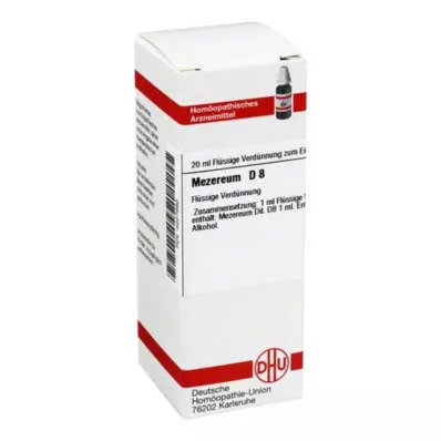 MEZEREUM Verdunning D 8, 20 ml MEZEREUM Verdunning D 8, 20 ml