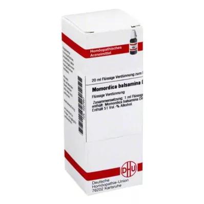 MOMORDICA BALSAMINA D 6 Verdunning, 20 ml MOMORDICA BALSAMINA D 6 Verdunning, 20 ml