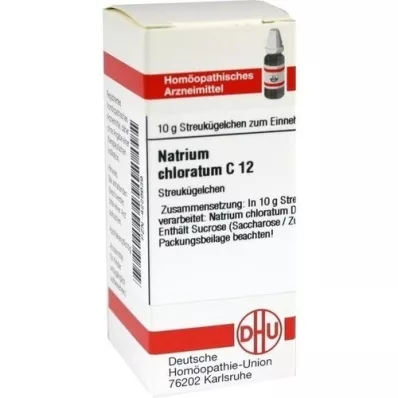 NATRIUM CHLORATUM C 12 bolletjes, 10 g