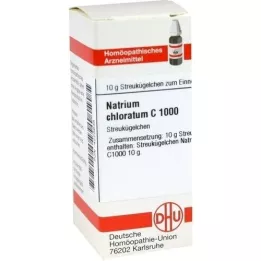 NATRIUM CHLORATUM C 1000 bolletjes, 10 g