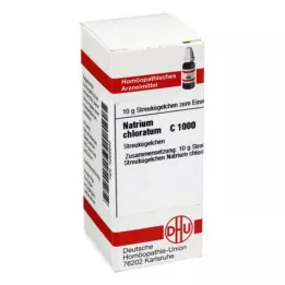 NATRIUM CHLORATUM C 1000 bolletjes, 10 g