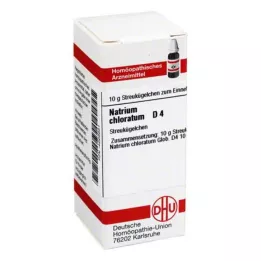 NATRIUM CHLORATUM D 4 bolletjes, 10 g