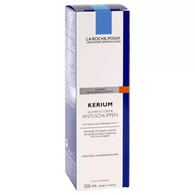 ROCHE-POSAY Kerium Droge Huid Crème Shampoo, 200 ml ROCHE-POSAY Kerium Droge Huid Crème Shampoo, 200 ml