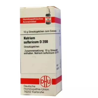 NATRIUM SULFURICUM D 200 bolletjes, 10 g
