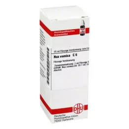 NUX VOMICA C 6 Verdunning, 20 ml