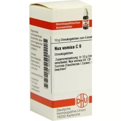 NUX VOMICA C 9 bolletjes, 10 g