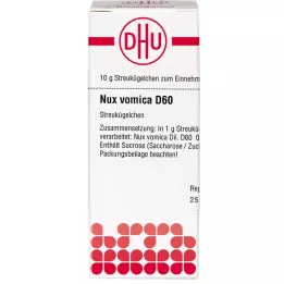 NUX VOMICA D 60 bolletjes, 10 g