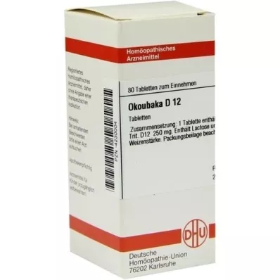 OKOUBAKA D 12 tabletten, 80 stuks