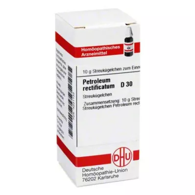 PETROLEUM RECTIFICATUM D 30 bolletjes, 10 g PETROLEUM RECTIFICATUM D 30 bolletjes, 10 g