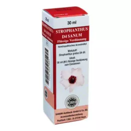 STROPHANTHUS D 4 Sanum druppels, 30 ml