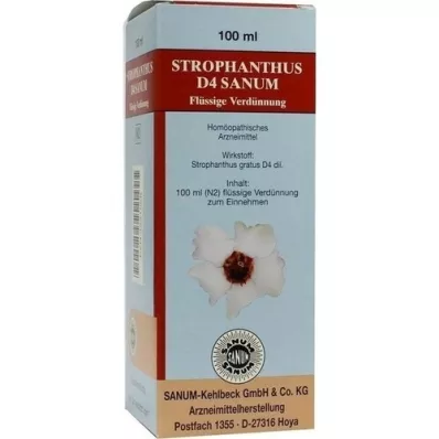 STROPHANTHUS D 4 Sanum druppels, 100 ml