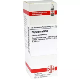 PHYTOLACCA D 30 Verdunning, 20 ml