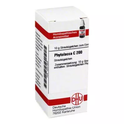 PHYTOLACCA C 200 bolletjes, 10 g PHYTOLACCA C 200 bolletjes, 10 g