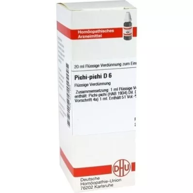 PICHI-pichi D 6 Verdunning, 20 ml