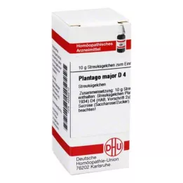 PLANTAGO MAJOR D 4 bolletjes, 10 g