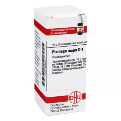 PLANTAGO MAJOR D 4 bolletjes, 10 g PLANTAGO MAJOR D 4 bolletjes, 10 g