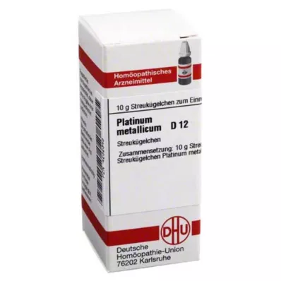 PLATINUM METALLICUM D 12 bolletjes, 10 g