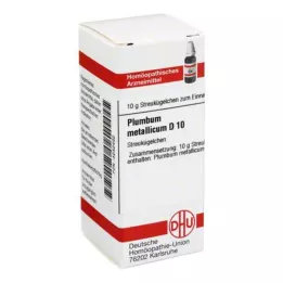 PLUMBUM METALLICUM D 10 bolletjes, 10 g