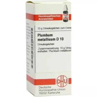 PLUMBUM METALLICUM D 10 bolletjes, 10 g