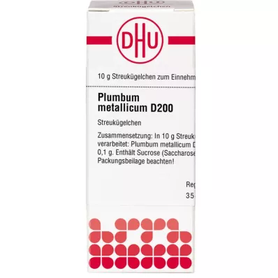 PLUMBUM METALLICUM D 200 bolletjes, 10 g