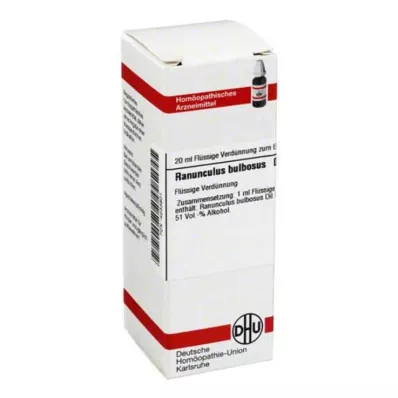 RANUNCULUS BULBOSUS D 12 Verdunning, 20 ml